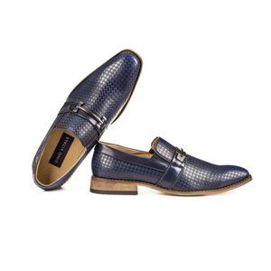 Gino Vitale Men’s Diamond-Cut Loafers